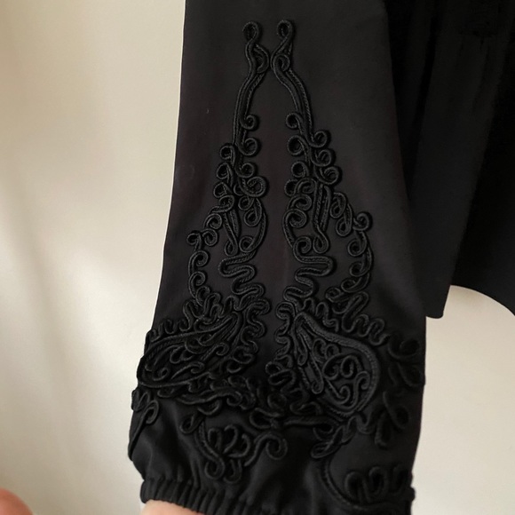 Tahari Black Blouse - Picture 4 of 7